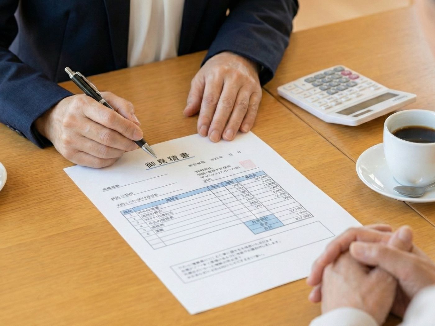 明朗会計の説明